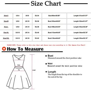 Sdeycui Women Fashion Porket O-Neck Gradient Printing Sleeveless Casual Slit Long Dress(Pink, M)