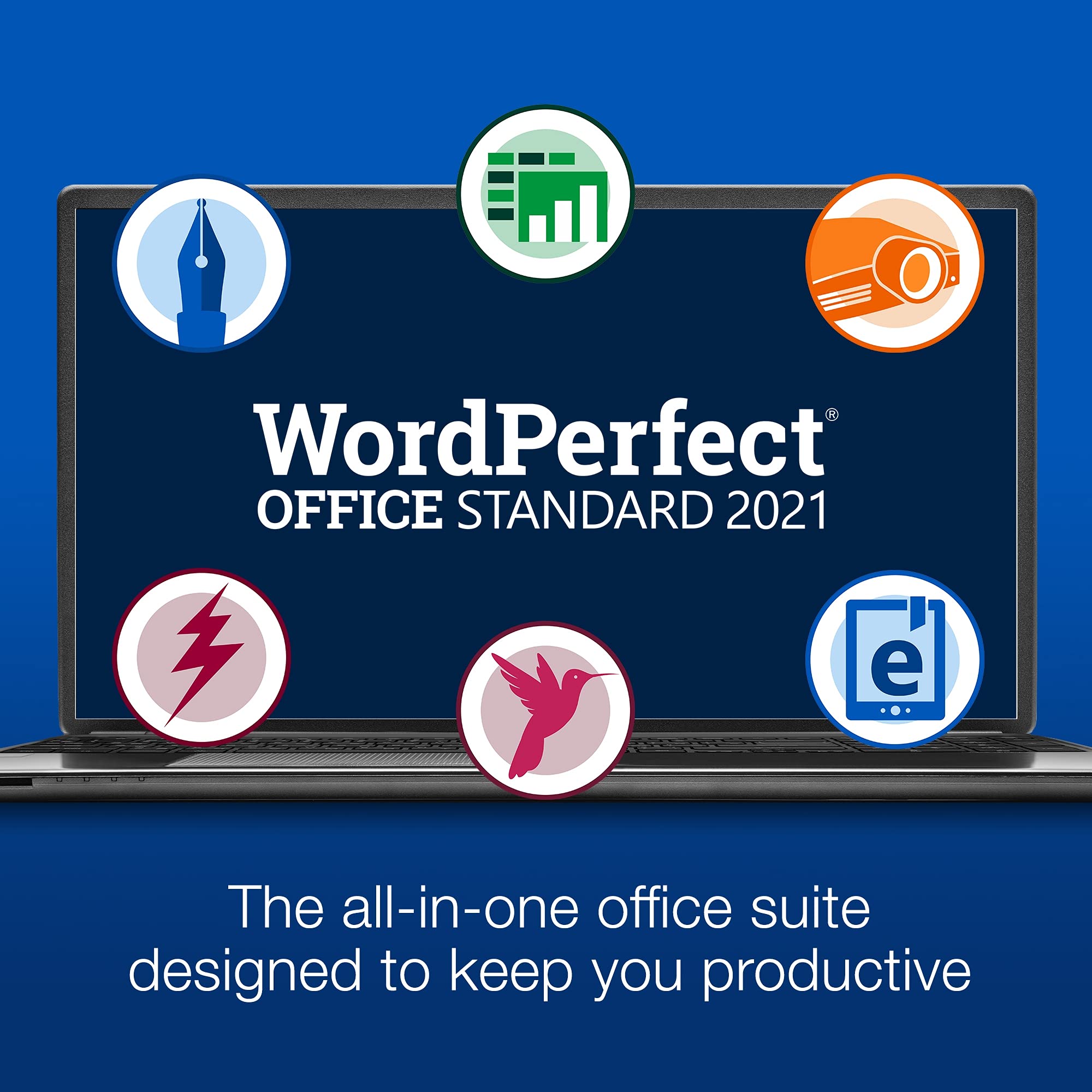 Corel WordPerfect Office Standard Upgrade 2021 | Office Suite of Word Processor, Spreadsheets & Presentation Software [PC Download]