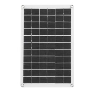 Portable Solar Panel,Portable Solar Cell Panel 100W Monocrystalline 12/24V USB Output for Car Trailers Yacht