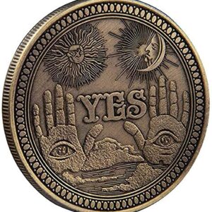 Yes No Challenge Coin Collector's Medallion Souvenir