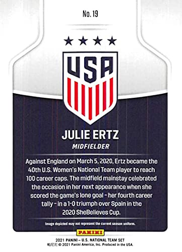 2021 Panini Instant US Soccer Collection #19 Julie Ertz Women's National Team