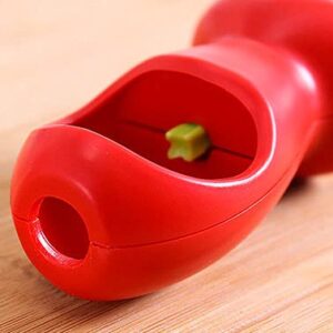WOIW0 1 PCS Creative Cherry Pit Remover Red Date Pit Remover Fruit Pit Kitchen Tool