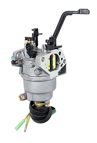 Fullas Huayi Carburetor Manual Choke P27-2D Compatible with Generac GP8000E and Harbor Freight 16HP 17HP 420CC 440CC Gasoline Engine for 6000W 6500W 7000W 8000W 9000W Portable Gas Generator