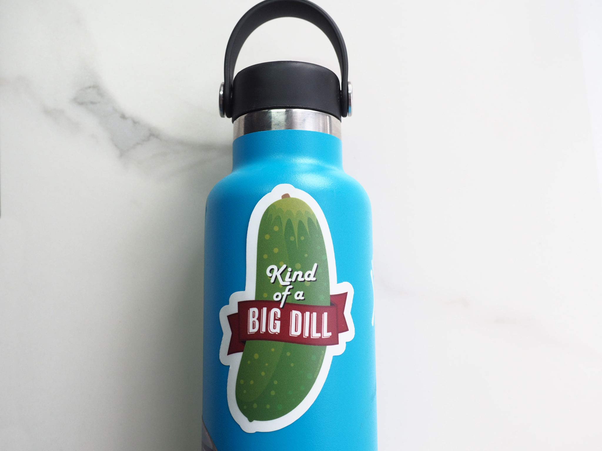 Kind of a Big Dill Pickle Sticker, Funny Stickers for Hydroflask, Pickleball Funny Quote Decals for Laptop, Kind of a Big Deal Meme Stickers