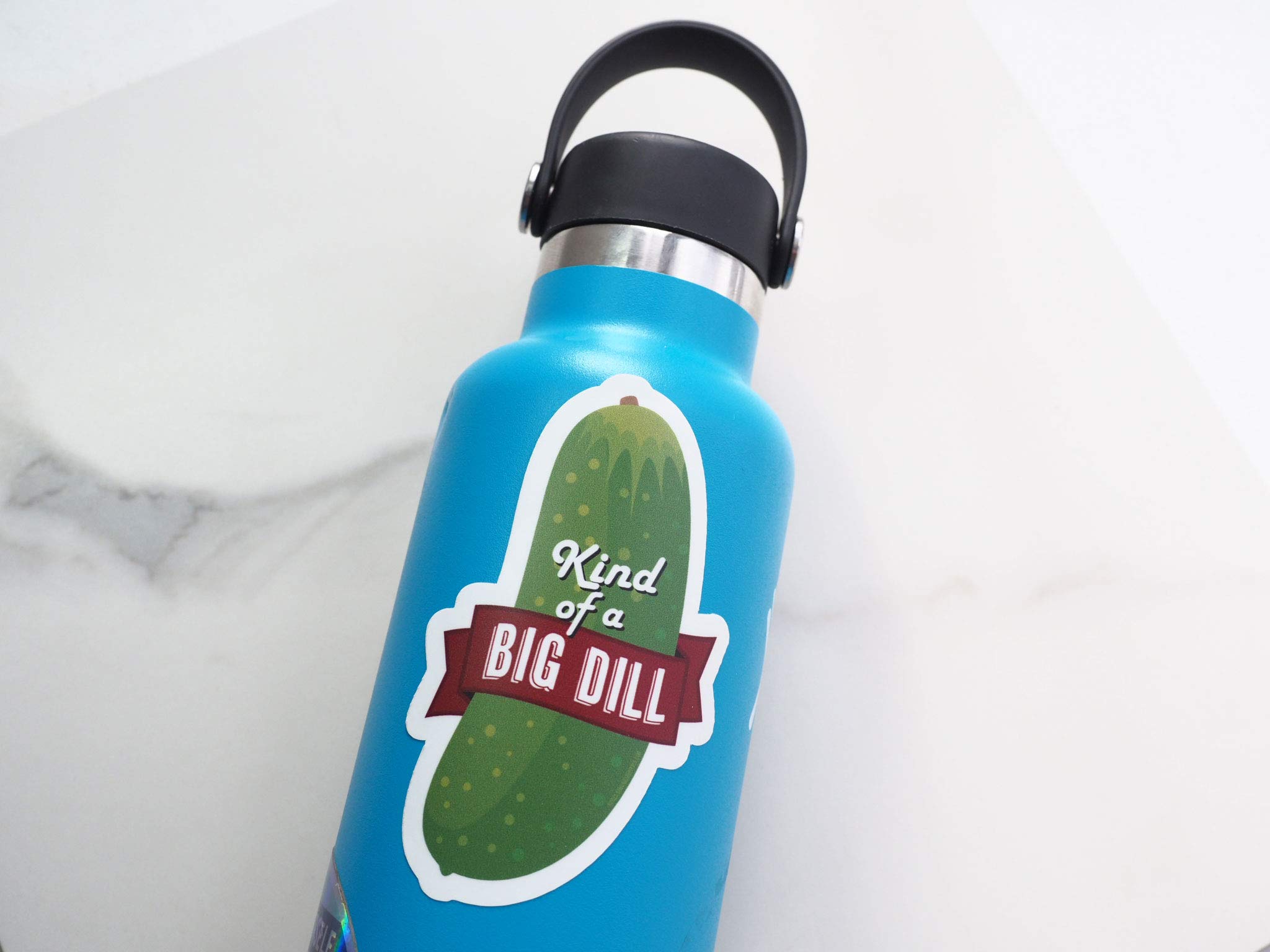 Kind of a Big Dill Pickle Sticker, Funny Stickers for Hydroflask, Pickleball Funny Quote Decals for Laptop, Kind of a Big Deal Meme Stickers