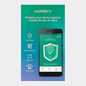 Kaspersky Total Security 2021 (2022 Ready) | 5 Devices | 1 Year | PC/Mac/Android | Activation Key Card by Post with Antivirus Software, Internet Security, Secure VPN, Password Manager, Safe Kids