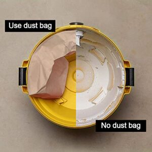 9 Pack DXVA19-4102 Dust Bag Compatible with DEWALT 12 to 16 Gallon Wet Dry Vacumm DXV12P, DXV14P, DXV16P, DXV16S, DXV16PA, by KEEPOW