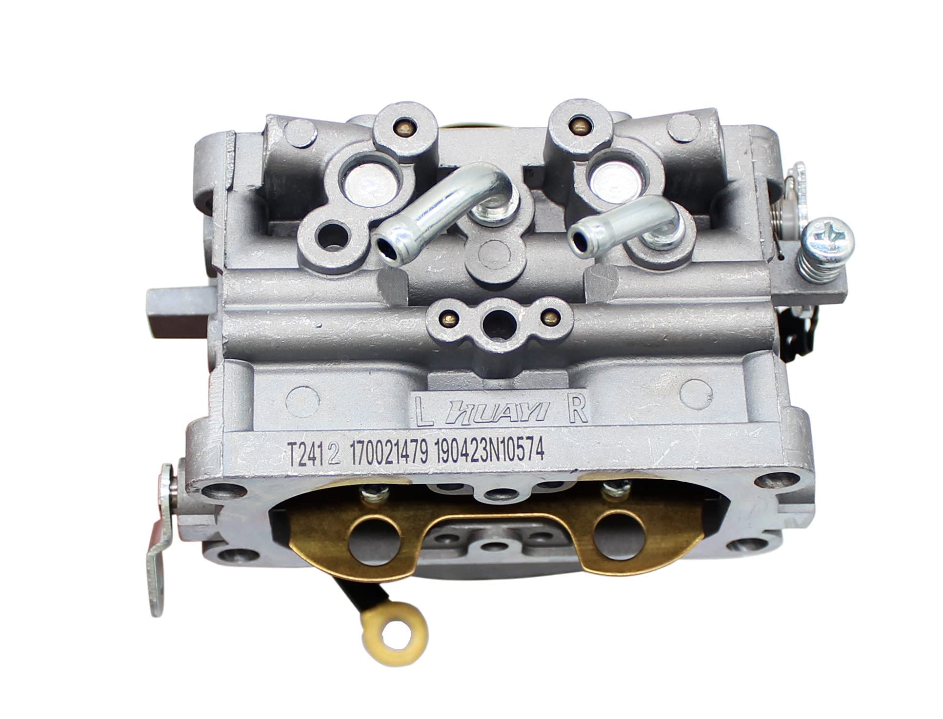 Huayi Carburetor Compatible with Honda 670CC GX670 GX670R GX670U 16100-ZN1-812 16100-ZN1-802 Loncin Lifan 2V78F-2 24HP Twin Cylinder Gasoline Engine