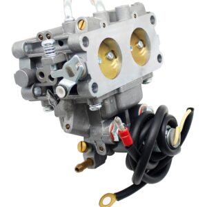 Huayi Carburetor Compatible with Honda 670CC GX670 GX670R GX670U 16100-ZN1-812 16100-ZN1-802 Loncin Lifan 2V78F-2 24HP Twin Cylinder Gasoline Engine