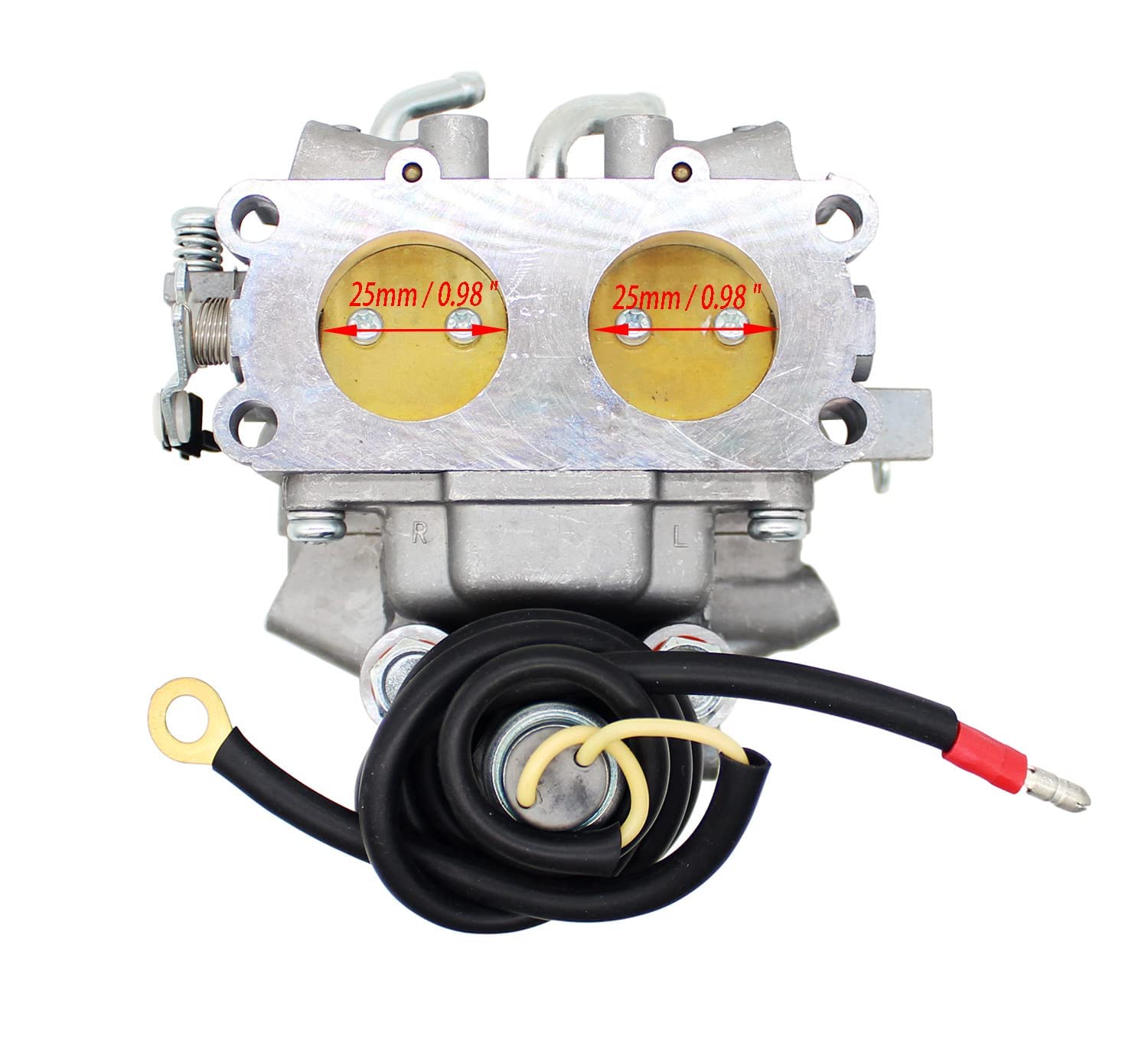 Huayi Carburetor Compatible with Honda 670CC GX670 GX670R GX670U 16100-ZN1-812 16100-ZN1-802 Loncin Lifan 2V78F-2 24HP Twin Cylinder Gasoline Engine