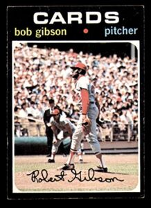 1971 topps #450 bob gibson very good cardinals