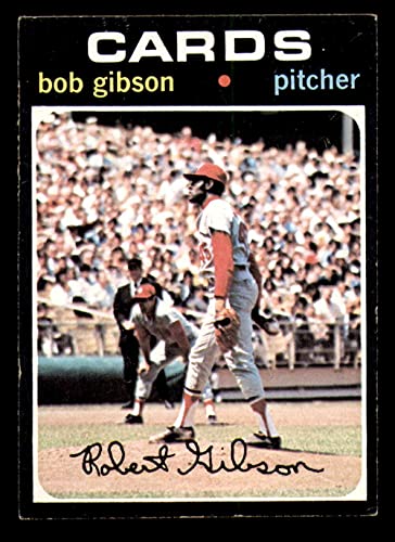 1971 Topps #450 Bob Gibson Very Good Cardinals