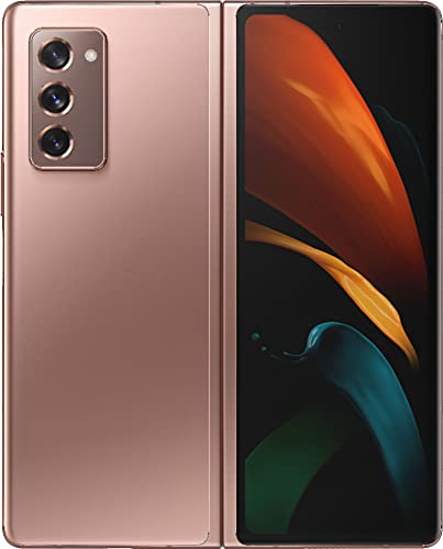 SAMSUNG Galaxy Z Fold 2 5G F916U | Android Cell Phone | 256GB Storage | Smartphone Tablet | 2-in-1 Refined Design, Flex Mode | AT&T Locked - (Renewed)