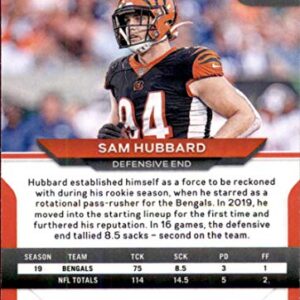 2020 Panini Prizm #52 Sam Hubbard Cincinnati Bengals NFL Football Trading Card