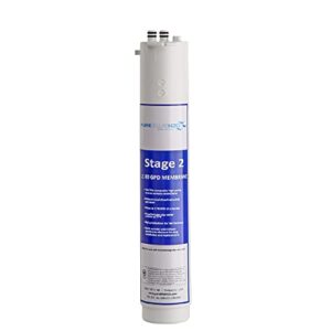 pure blue 3-stage 1:1 ultra 80 gpd certified reverse osmosis system replacement filter - stage 2 membrane filter