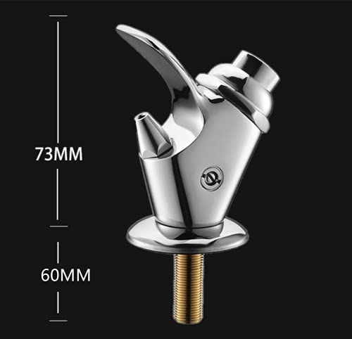 HONGBEC Drinking Fountain Bubbler Faucet Drinking Water Faucet in Chrome,100% Lead-Free Solid Brass Water Filter Faucet Outdoor Drinking Tap