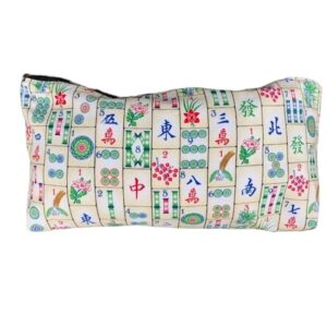 Flat bottom bag for Mahjong tiles, large Zini
