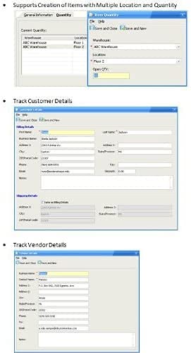 Inventory Management Professional Software; Inventory Control Supply Chain Management Software; Win PCs Only