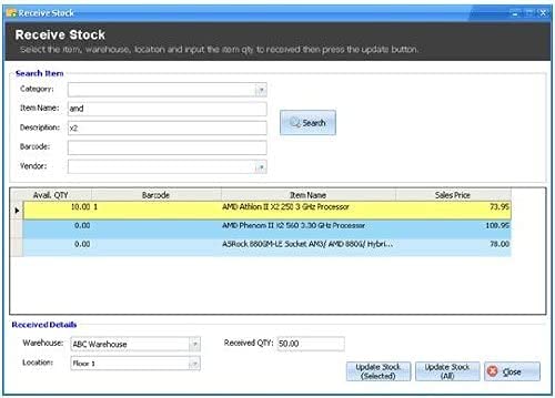 Inventory Management Professional Software; Inventory Control Supply Chain Management Software; Win PCs Only