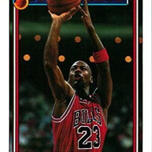 1992-93 Topps #205 Michael Jordan - Chicago Bulls 50 Point Club NBA Basketball Card NM-MT