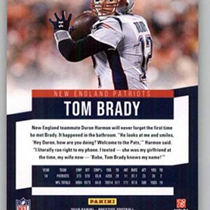 2019 Panini Prestige #200 Tom Brady New England Patriots NFL Football Trading Card