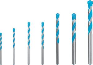 bosch professional 7 pc. expert cyl-9 multiconstruction drill bit set (for concrete, Ø 4-12 mm, accessories rotary impact drill)