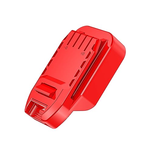 1x Adapter for Craftsman V20 NeW 20v Cordless Tools Works On DeWalt 20V MAX Lithium Batteries- Adapter Only, Red