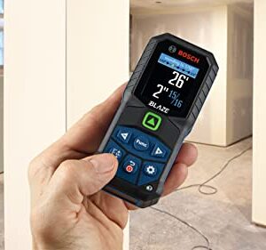 BOSCH GLM165-27CGL 165' Blaze™ Ergonomic Cordless Green Laser Measure w/Bluetooth