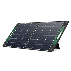 OKMO OS100 Portable Solar Panel for OKMO G1000/G2000 Portable Power Station Foldable Solar Charger with USB Outputs for Outdoor RV Camping Off Grid Solar Power Backup