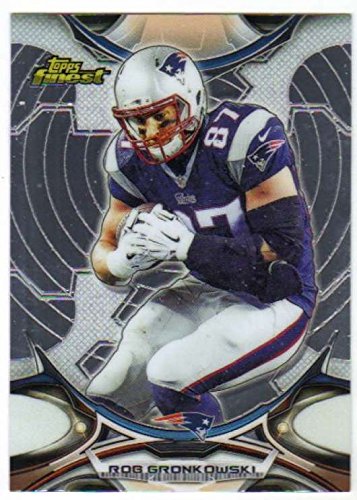 2015 Topps Finest #73 Rob Gronkowski Patriots NFL Football Card NM-MT