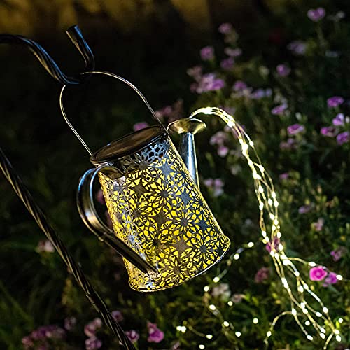 VOOKRY Solar Watering Can Lights, Large Hanging Solar Lantern Waterproof Outdoor Garden Decor for Yard Porch Landscape Patio Gardening Housewarming Gifts for Mom Women Grandma Birthday