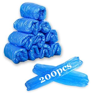 yzurbu 200pcs plastic disposable sleeves, waterproof sleeve protector for arm with elastic on cuff