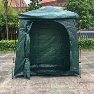 Outdoor Bike Storage Shed Upgrade Oxford Fabric Waterproof Garden Pool Storage Sheds Huts Portable Storage Tent Space Saving All Season Reusable Bike Shed