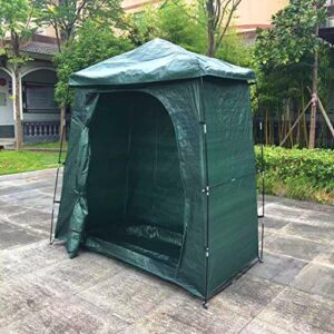 Outdoor Bike Storage Shed Upgrade Oxford Fabric Waterproof Garden Pool Storage Sheds Huts Portable Storage Tent Space Saving All Season Reusable Bike Shed