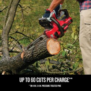 CRAFTSMAN V20 Mini Chainsaw, Cordless, 12 inch, Bare Tool Only (CMCCS620B)