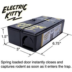 Electric Kitty Electronic Mouse Trap Indoor Outdoor Zapper Traps Mice Rodent Eliminator