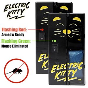 Electric Kitty Electronic Mouse Trap Indoor Outdoor Zapper Traps Mice Rodent Eliminator