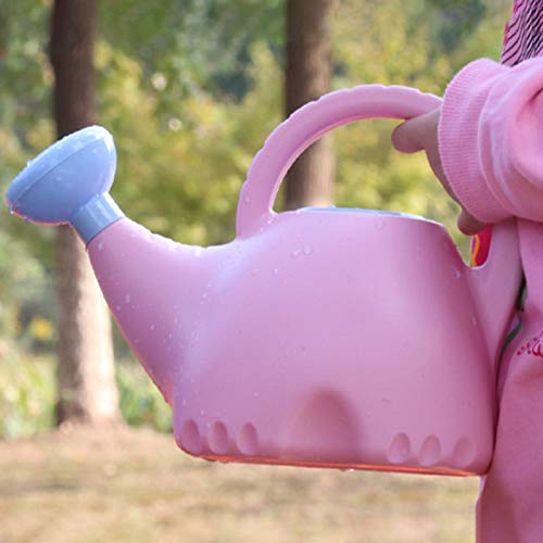 Opla3ofx Elephant Shape Lovely Watering Sprayer, Modern Small Water Cans Indoor Watering Can for House Bonsai Plants, Indoor Plant Spray Bottle for Garden, Plants, Cleaning Pink Blue