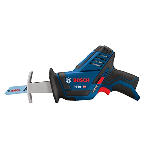 BOSCH PS60N 12V Max Pocket Reciprocating Saw (Bare Tool),Blue