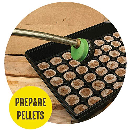 Jiffy 36 Peat Pellet Seed Starting Greenhouse Bundle (Pack of 2)