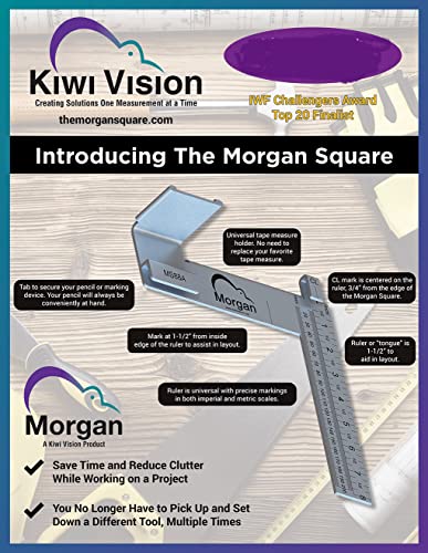 Kiwi Vision® Morgan Square Yellow UV Resistant Plastic 8-inch