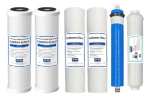 compatible pentek ro-2550 ro system replacement water filter kit 50 gpd by ipw industries inc.