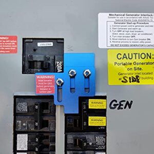 GenSafety SM200 Siemens & Murray 150A and 200A Generator Interlock Kit - Anodized