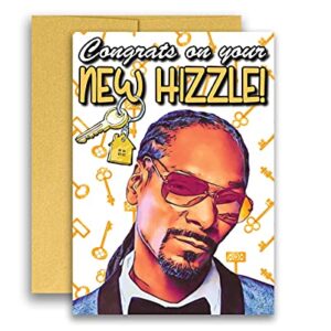 New House New Home Card Snoop Dogg Inspired Parody Hizzle Housewarming Card 5x7 inches w/Envelope