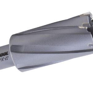 ACTOOL 1-5/16'' Diameter x 2'' Depth of Cut Carbide Tipped TCT ANNULAR Cutter with 3/4'' Weldon Shank