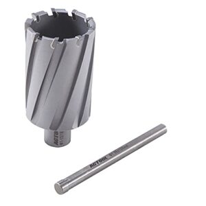 ACTOOL 1-13/16'' Diameter x 2'' Depth of Cut Carbide Tipped TCT ANNULAR Cutter with 3/4'' Weldon Shank