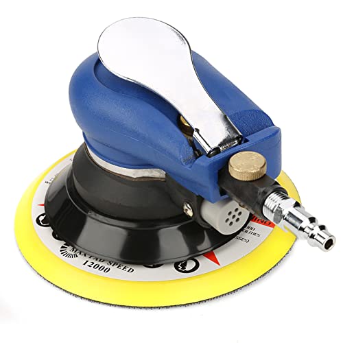 Random Orbital Sander Pneumatic Sander AT-980,for Polishing of Ironware,Automotive,Furniture,Wood,for Deal with Various Rough Surface,for Home Factory Use(6 inches)