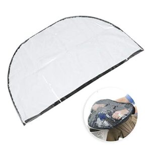 Waterproof Dust Proof Cover Accessory, Foldable Mobility Scooter Control Panel Tiller Rain Panel Cover 26.4x14.2in