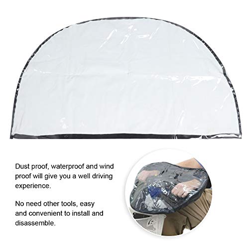 Waterproof Dust Proof Cover Accessory, Foldable Mobility Scooter Control Panel Tiller Rain Panel Cover 26.4x14.2in