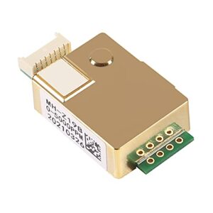 AITRIP 1PCS MH-Z19B Infrared Carbon Dioxide Monitor Sensor CO2 Detection Sensor Module UART PMW Wave Output 0-5000ppm+Cable